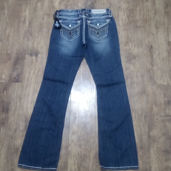 Rock Revival Women's 26 Easy Boot Elaina Embellished Embroidered - Picture 3 of 13